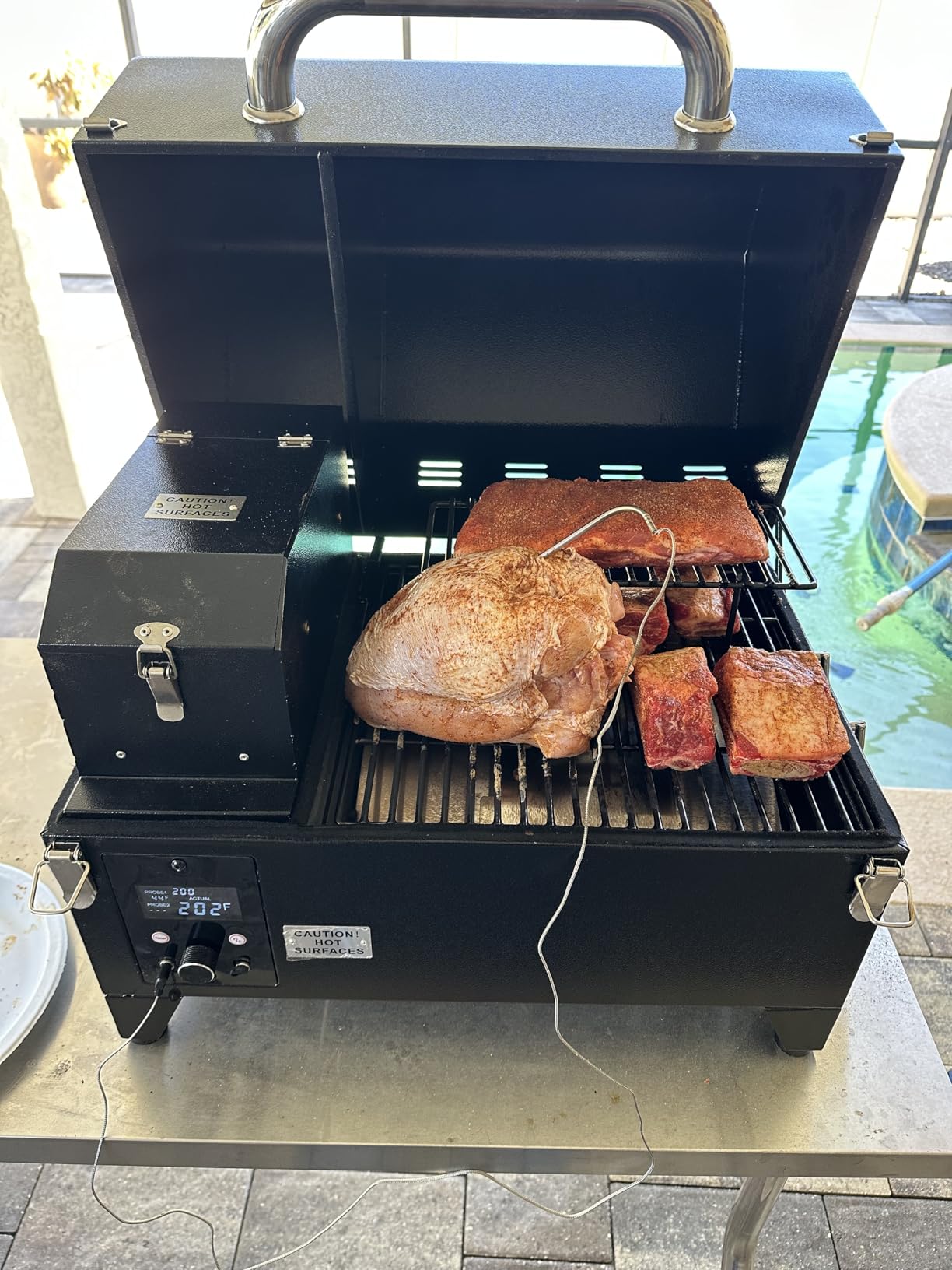 Freedom Stoves Portable Pellet Grill, 12V and 120V Dual Power customer photo 2