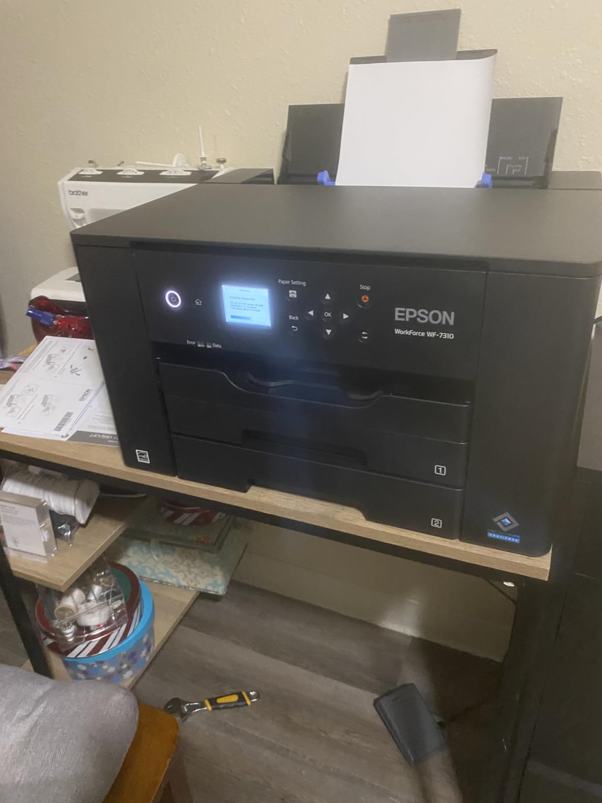 Epson Workforce Pro WF-7310 Wireless All-in-One Wide-Format Inkjet Printer customer photo 1