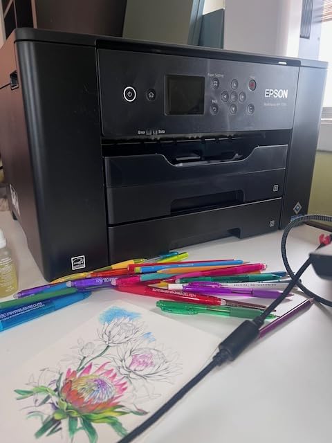Epson Workforce Pro WF-7310 Wireless All-in-One Wide-Format Inkjet Printer customer photo 2