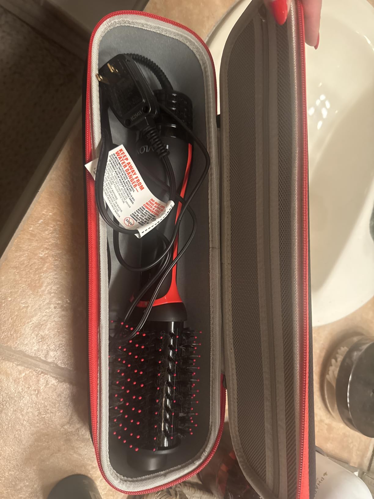 REVLON One-Step Volumizer Plus Hair Dryer and Styler, 2.4 in Barrel, Black customer photo 2