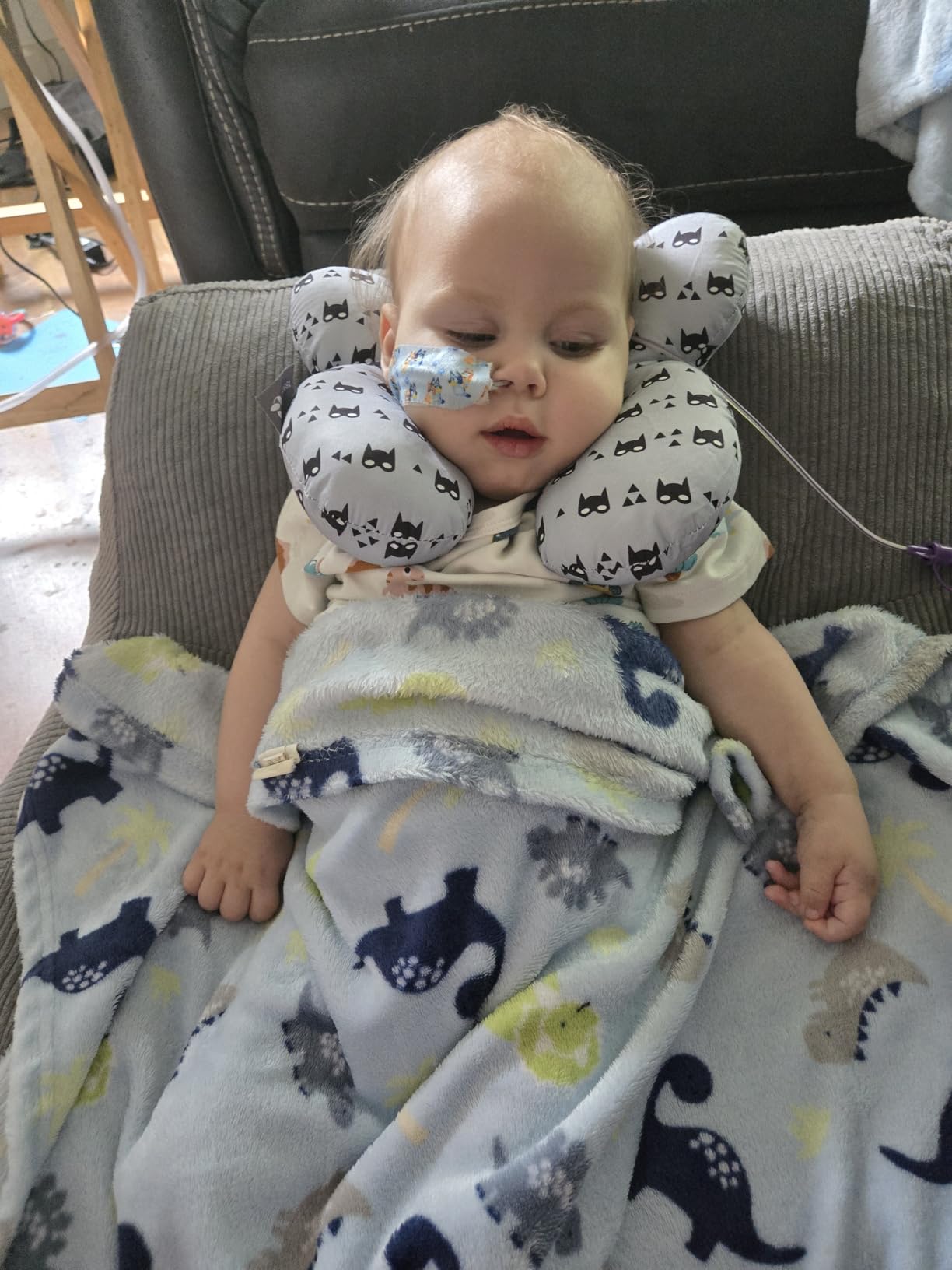 KAKIBLIN Baby Neck Pillow, Baby Support Pillow, Infant Neck Pillows customer photo 1