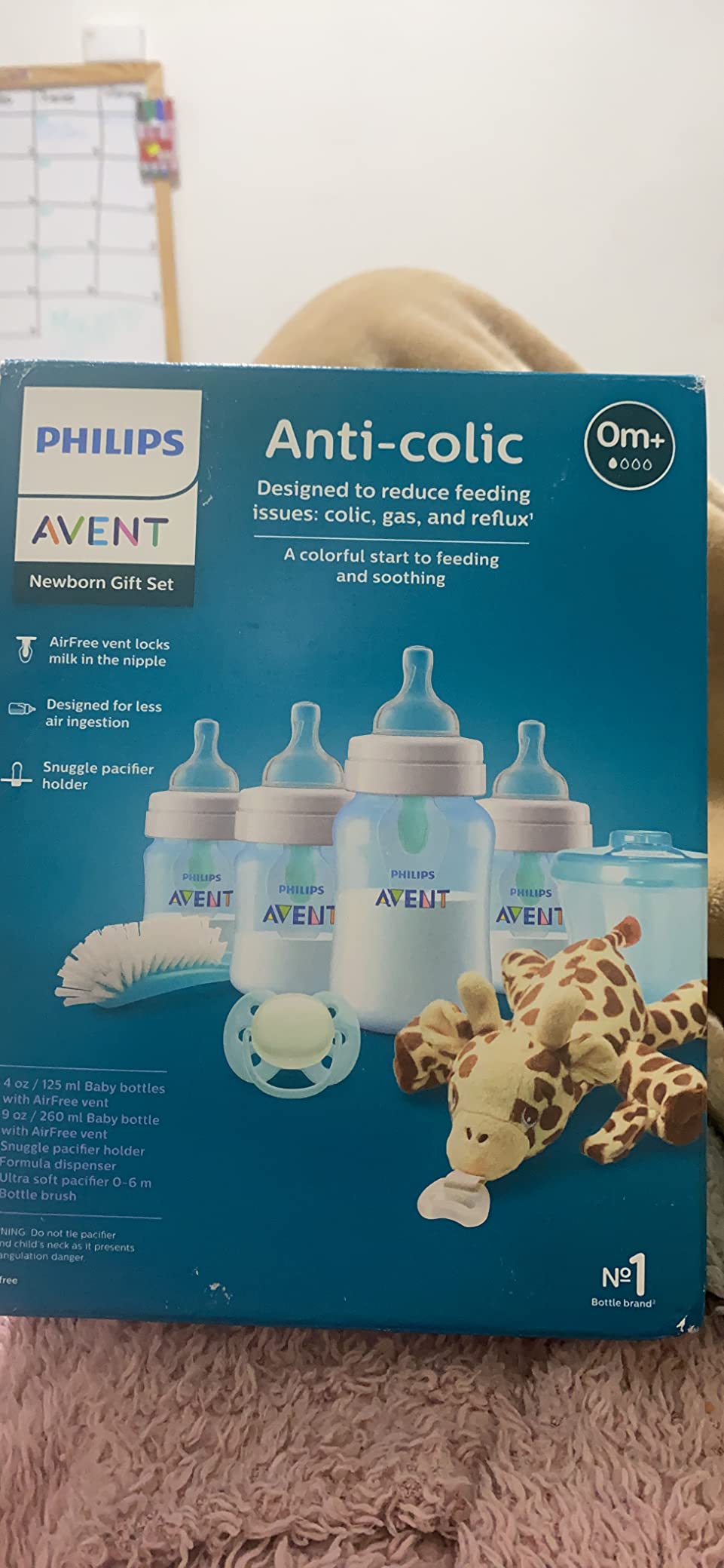 Philips Avent Anti-Colic Baby Bottle with AirFree Vent Newborn Gift Set customer photo 1