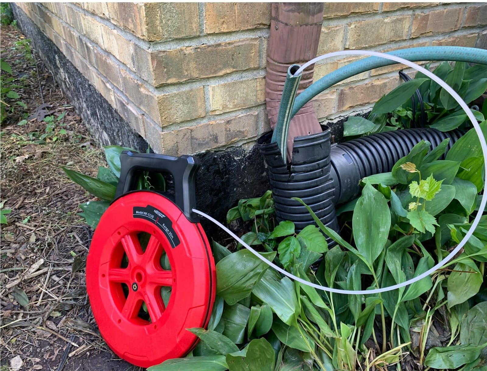 Pipe Blockage Detector Locators - Water Pipe Wall Scanner 40M Pipeline Detector Metal PVC Water Pipes Clogging Tool customer photo 1