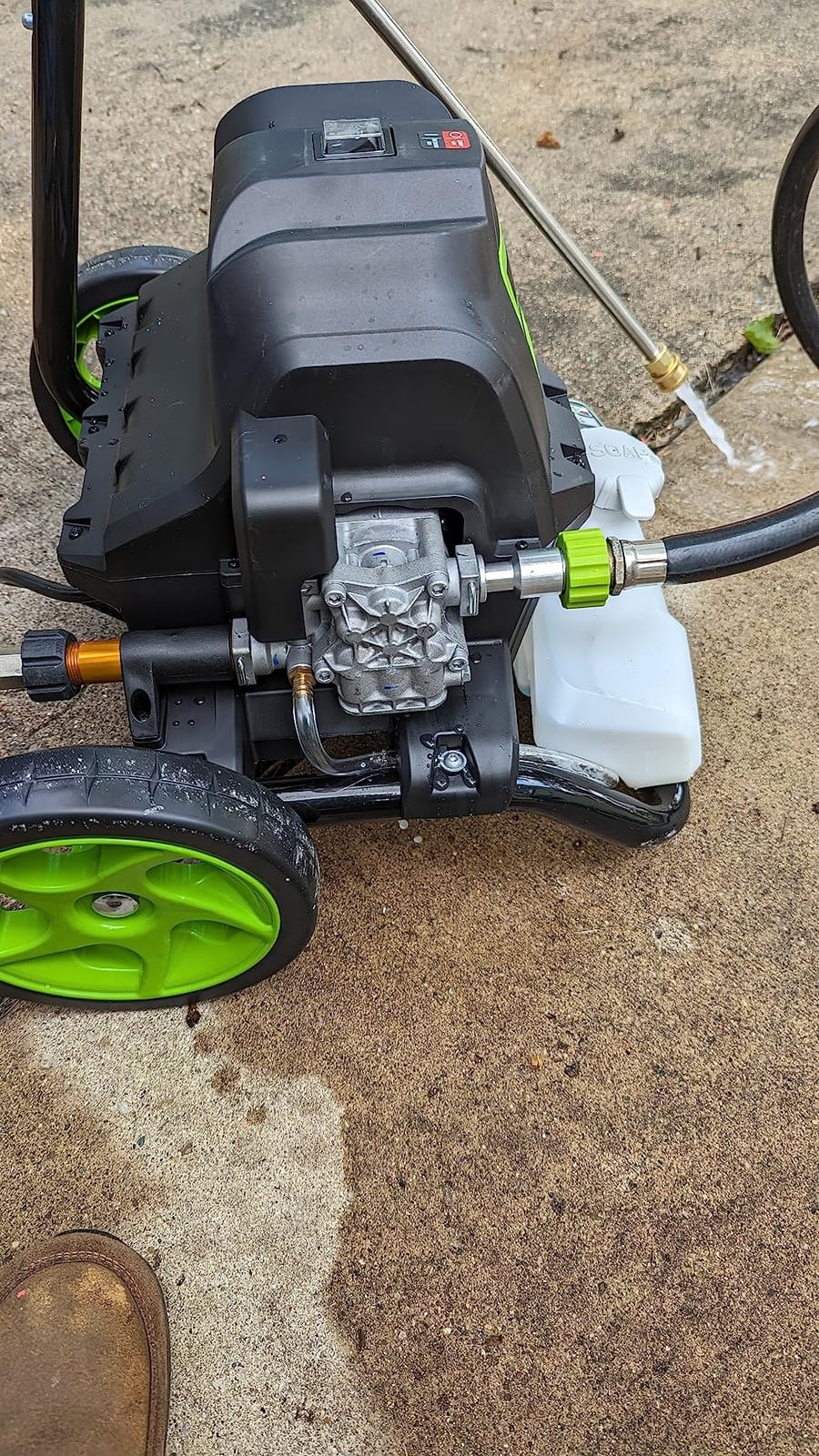 Greenworks 2000 PSI (1.2 GPM) Electric Pressure Washer customer photo 2