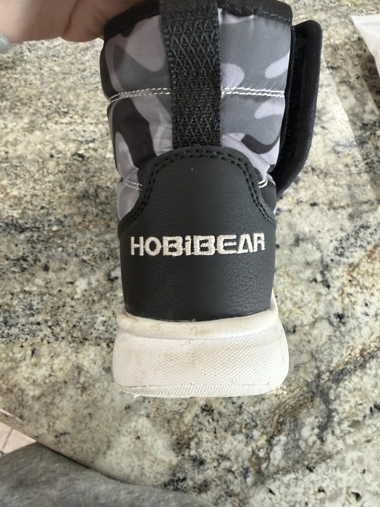 HOBIBEAR Boys Girls Toddler Snow Boots Waterproof Slip Resistant Outdoor Winter Shoes(Toddler/Little Kids/Big Kids) customer photo 1