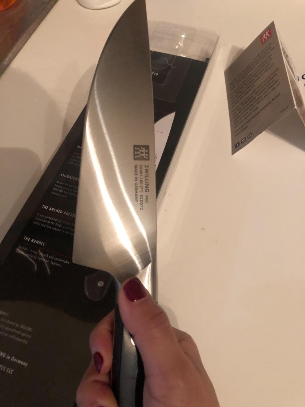 ZWILLING TWINNY Kids Chef's Knife - Red customer photo 1
