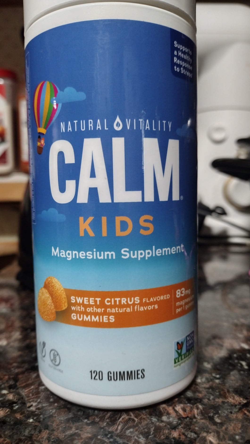 Natural Vitality Kids Calm Magnesium Gummies customer photo 2