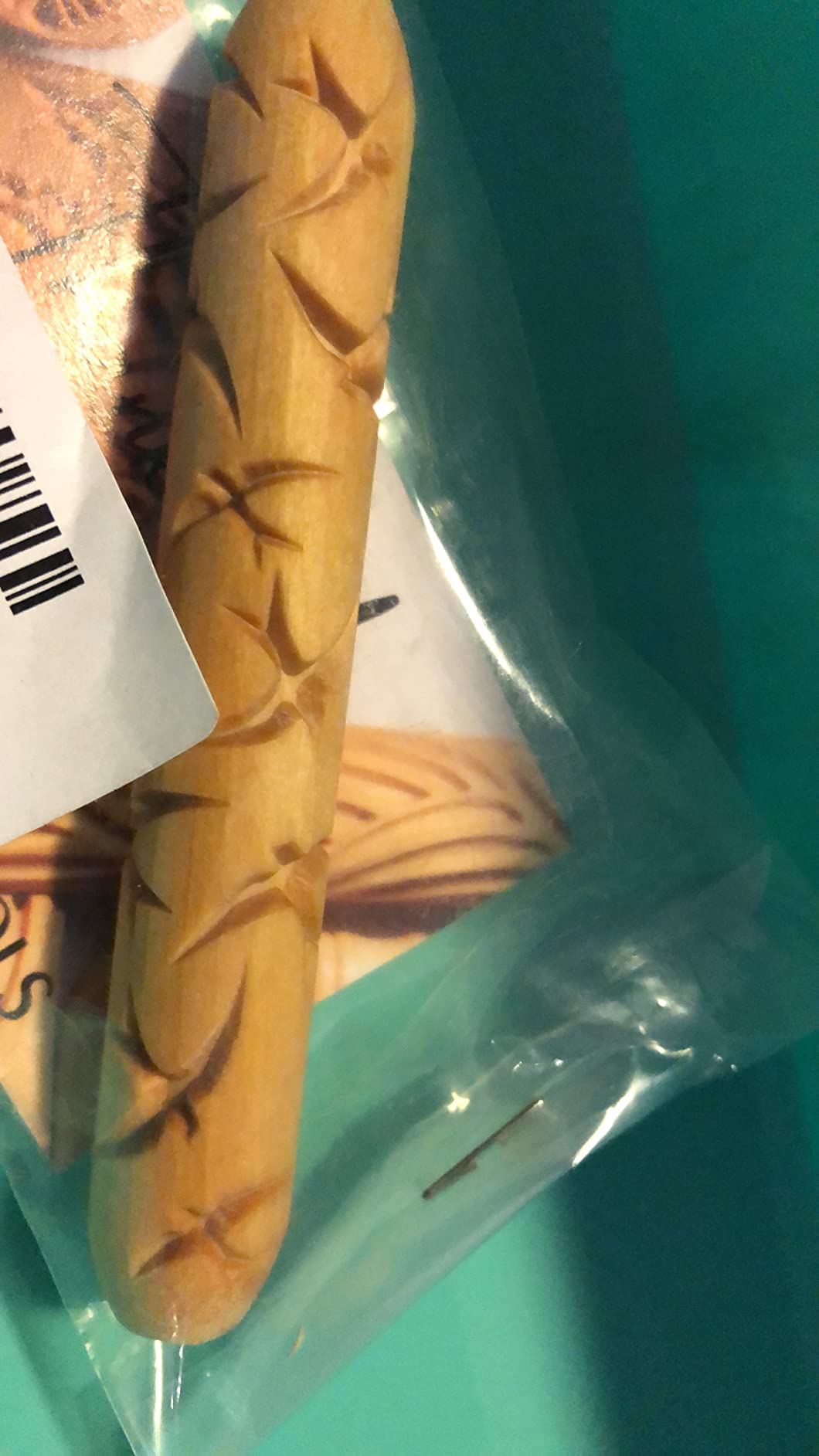 MKM Pottery Tools Wood Hand Rollers for Clay (HR-12 Dots) customer photo 2