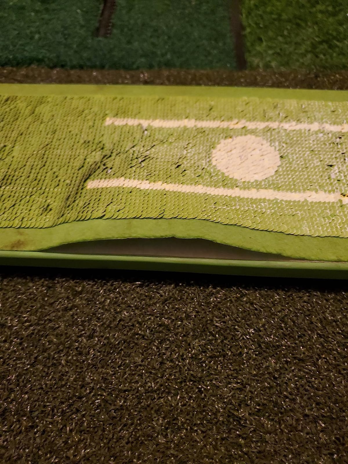 Divot Board - The Original Patented Low Point and Swing Path Trainer - Instant Feedback. Anytime. Anywhere - See Your Swing Path and Learn Every Time You Hit the Ball! customer photo 1