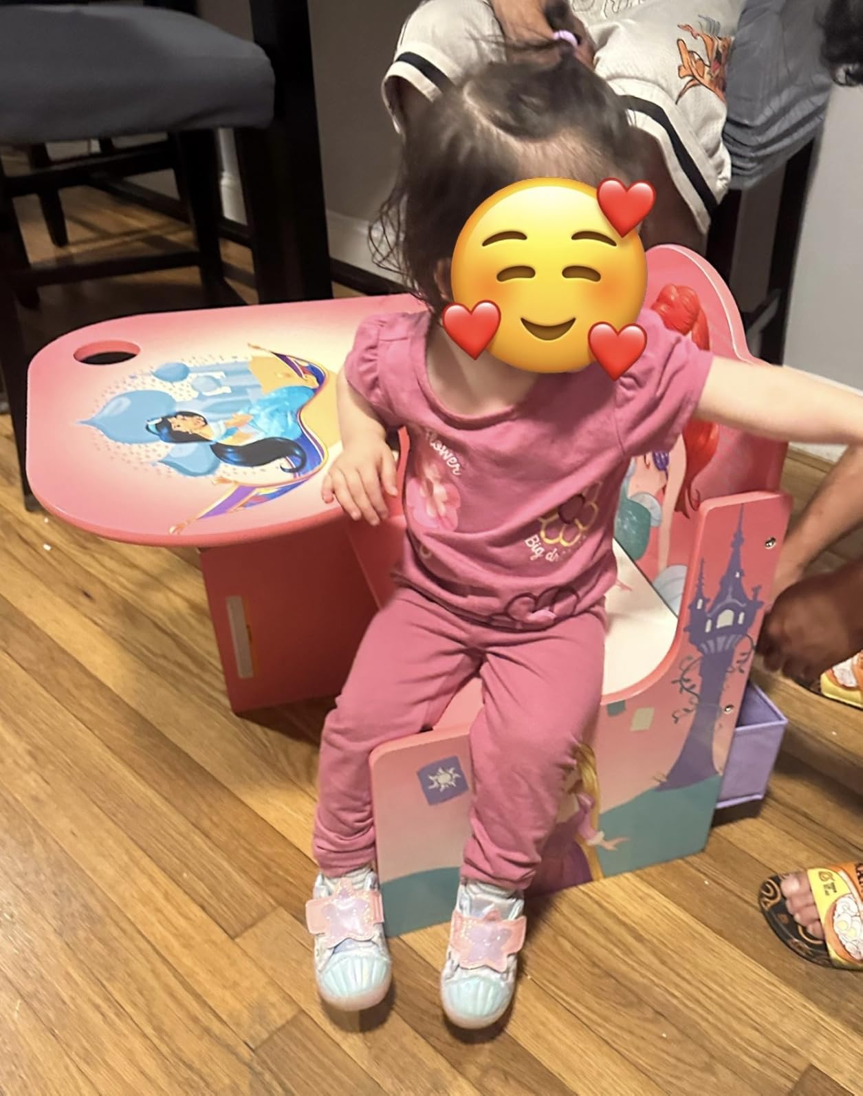 Delta Children Chair Desk with Storage Bin, Disney Princess customer photo 2