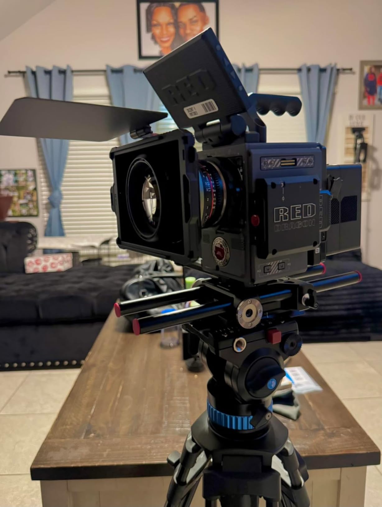 SmallRig Mini Matte Box Lite with Carbon Fiber Top Flag | Compatible with Lenses' outer diameter of 67mm/ 72mm/ 77mm/ 82mm/ 95mm, for DSLR and Mirrorless Camera customer photo 2