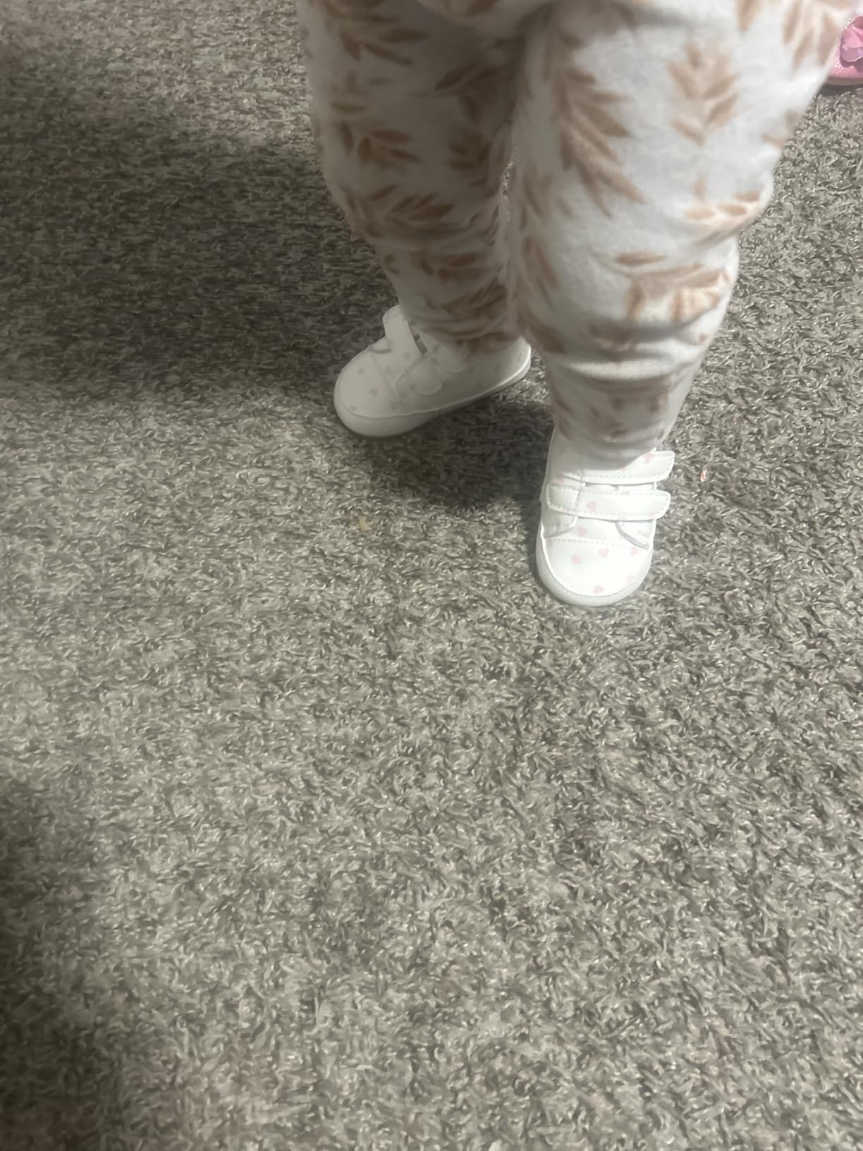 Baby Boys Girls Shoes Non-Slip Rubber Sole High-Top PU Leather Sneakers Infant First Walking Shoes Toddler Crib Shoes Newborn Loafers Flats. customer photo 1