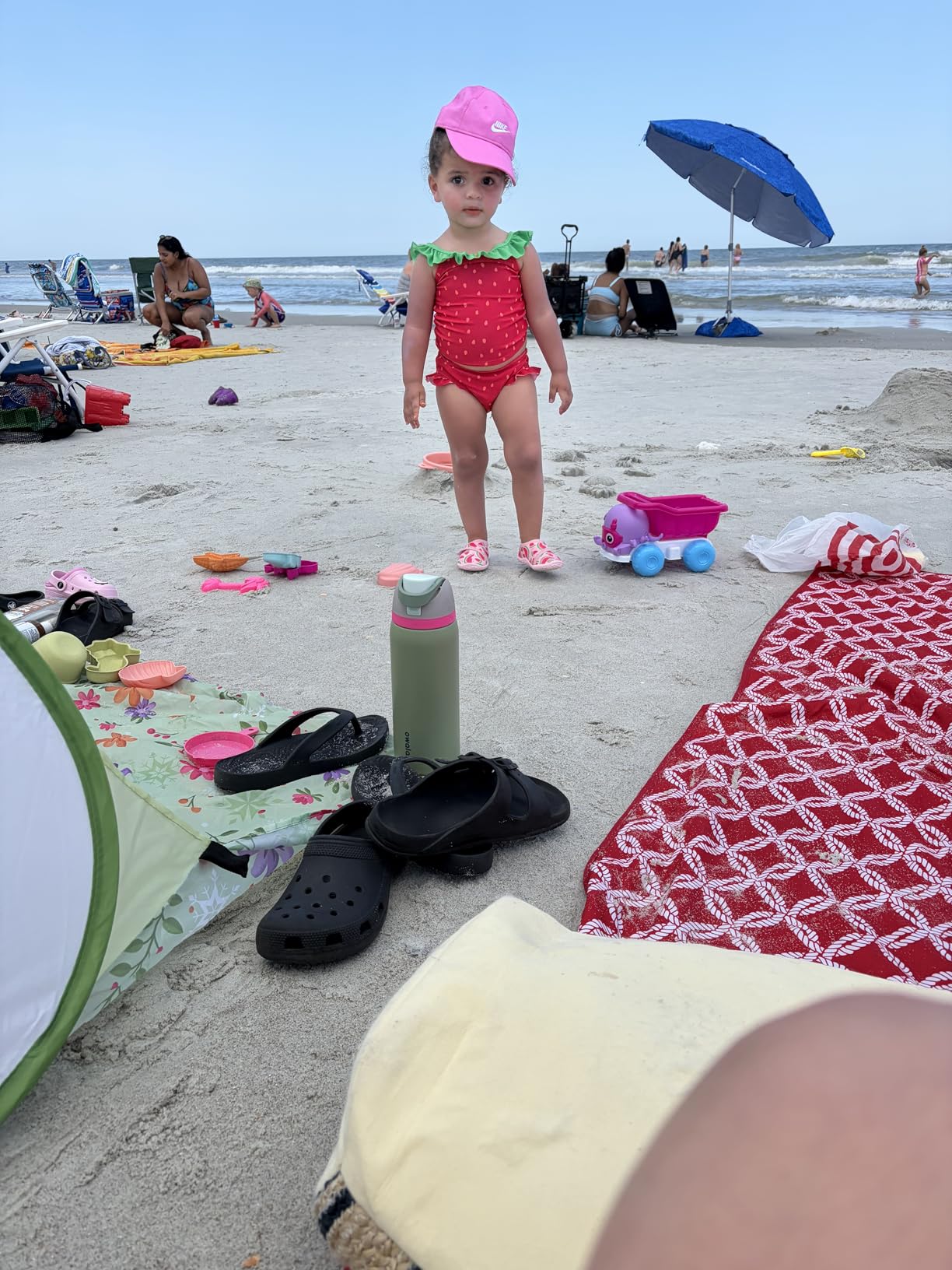 shopUAL Toddler Water Shoes Girls Boys Barefoot Aqua Socks Kids Cute Quick Dry Non-Slip Swim Shoes for Beach Pool Surf customer photo 2