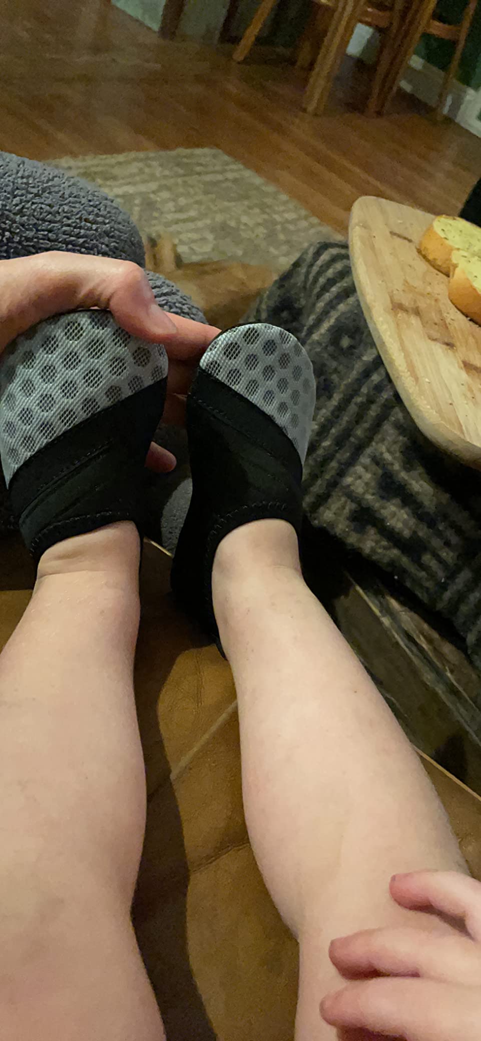 JIASUQI Kids Boys and Girls Summer Athletic Water Shoes Aqua Socks for Beach Swimming Pool customer photo 1