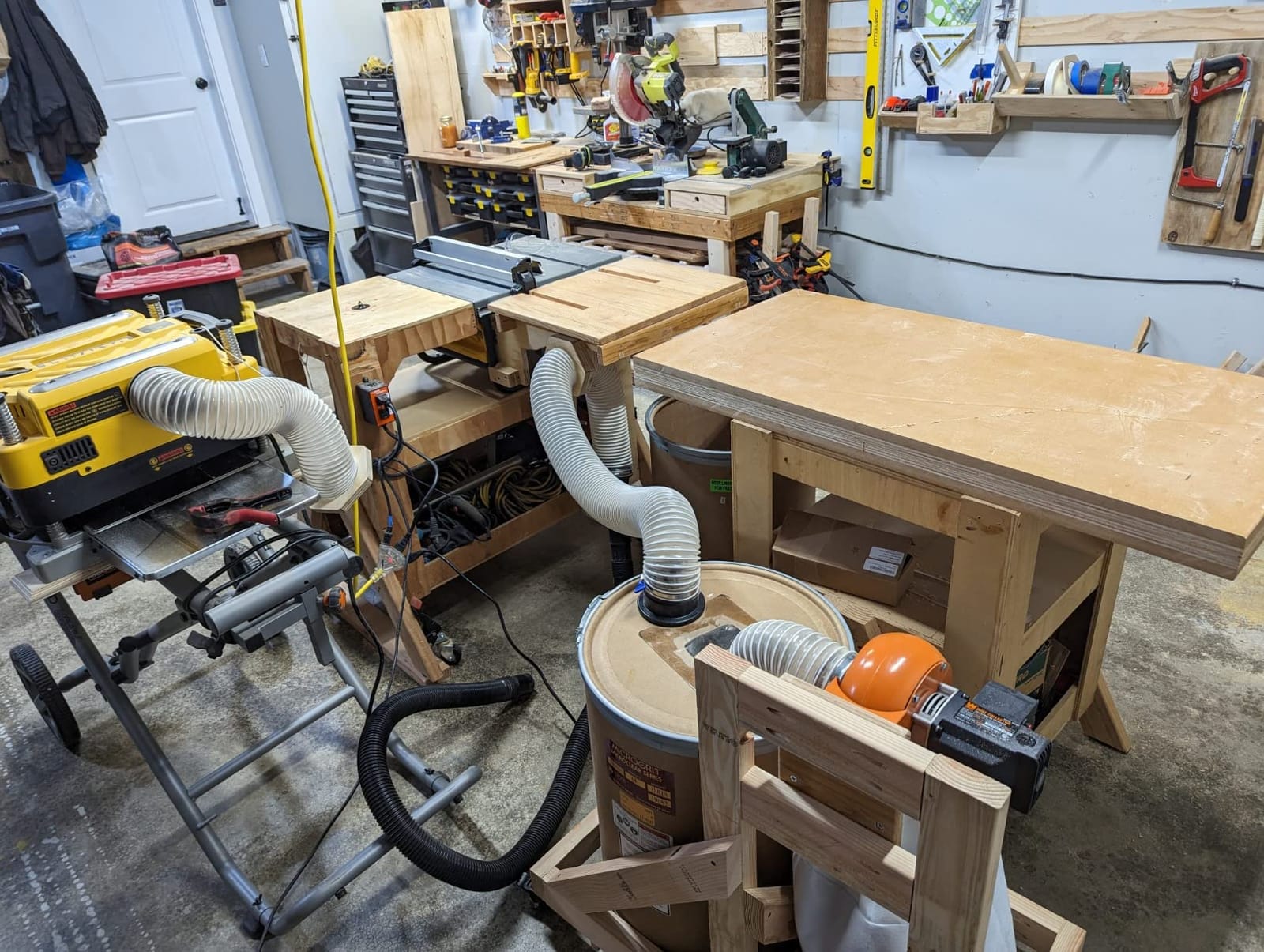 WEN Woodworking Dust Collector, 5.7-Amp Motor with 12-Gallon Bag, Mobile Base, and Optional Wall Mount (DC3401) customer photo 2
