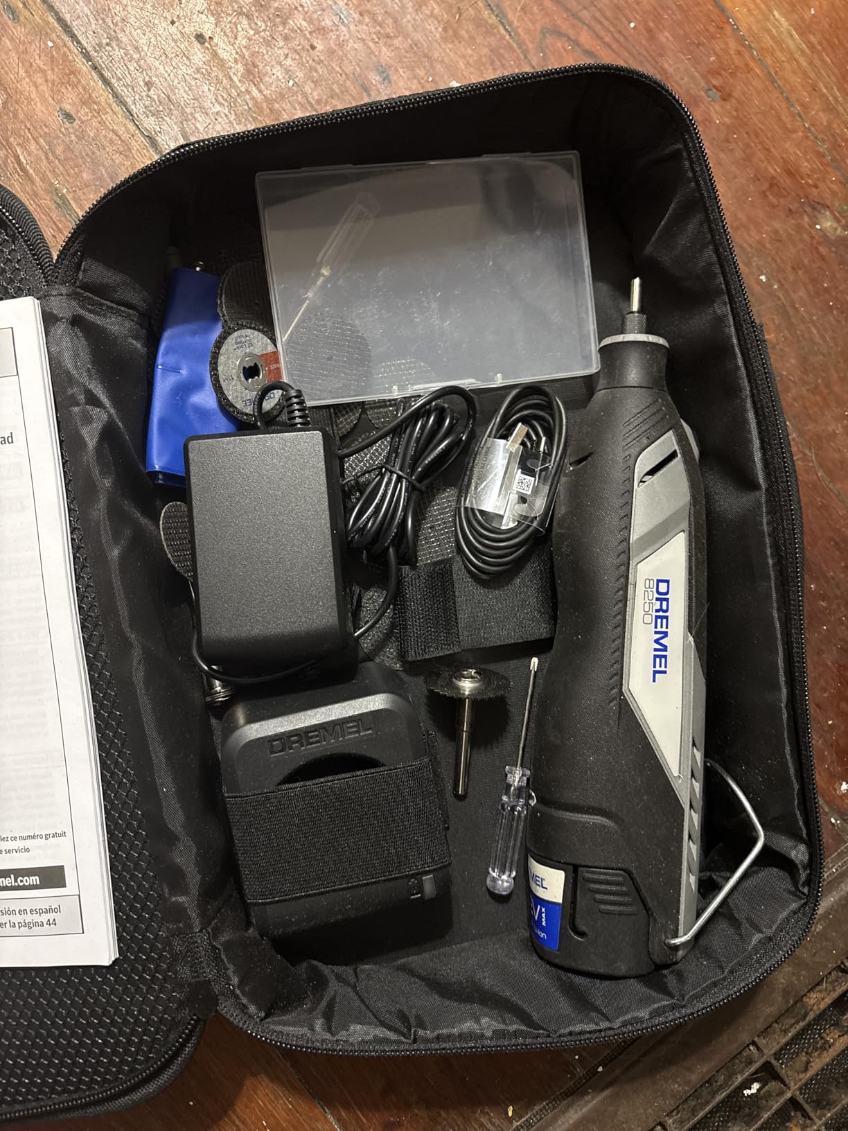Dremel 8250-5 12V Cordless Rotary Tool Kit with Brushless Motor customer photo 1