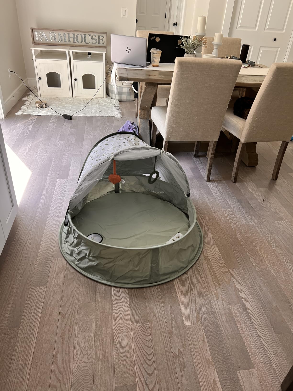 Babymoov Aquani 2-in-1 Baby Beach Tent & Paddling Pool, UPF 50+, Marine customer photo 2