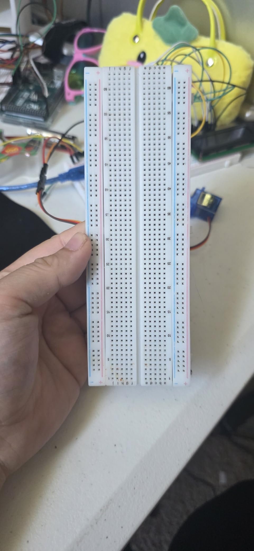 Breadboard and Jumper Wires Kit Include 830 Tie Points Breadboard 400 Tie Points Breadboard Jumper Wire customer photo 2