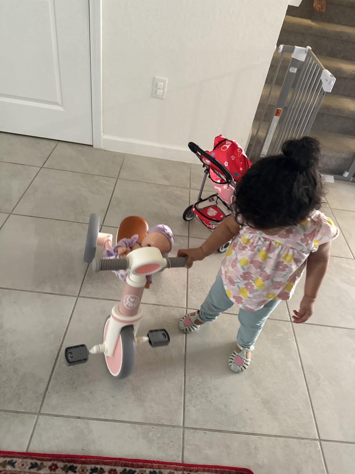 Toddler Balance Bike for 1 2 Year Old, 4 in 1 Tricycle for Toddlers 1-3 customer photo 1