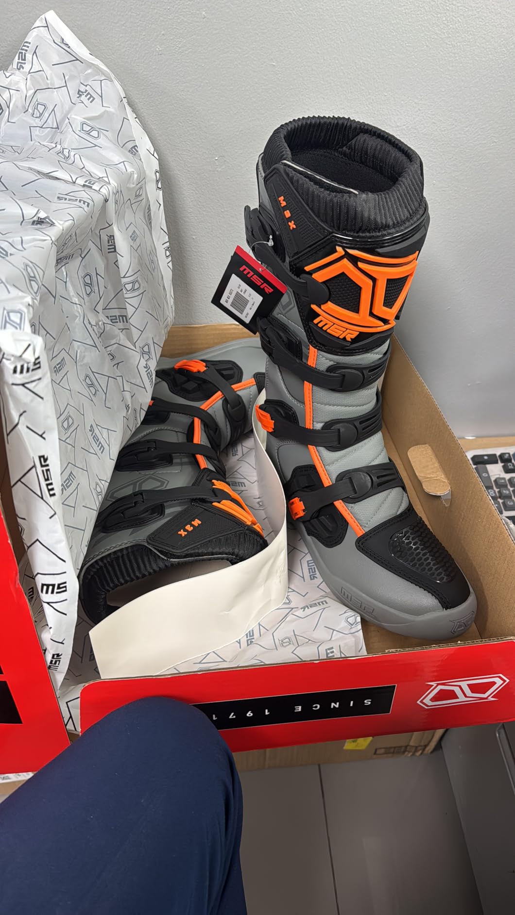 MSR M3X Motocross Boot | Motorcycle Boots customer photo 1