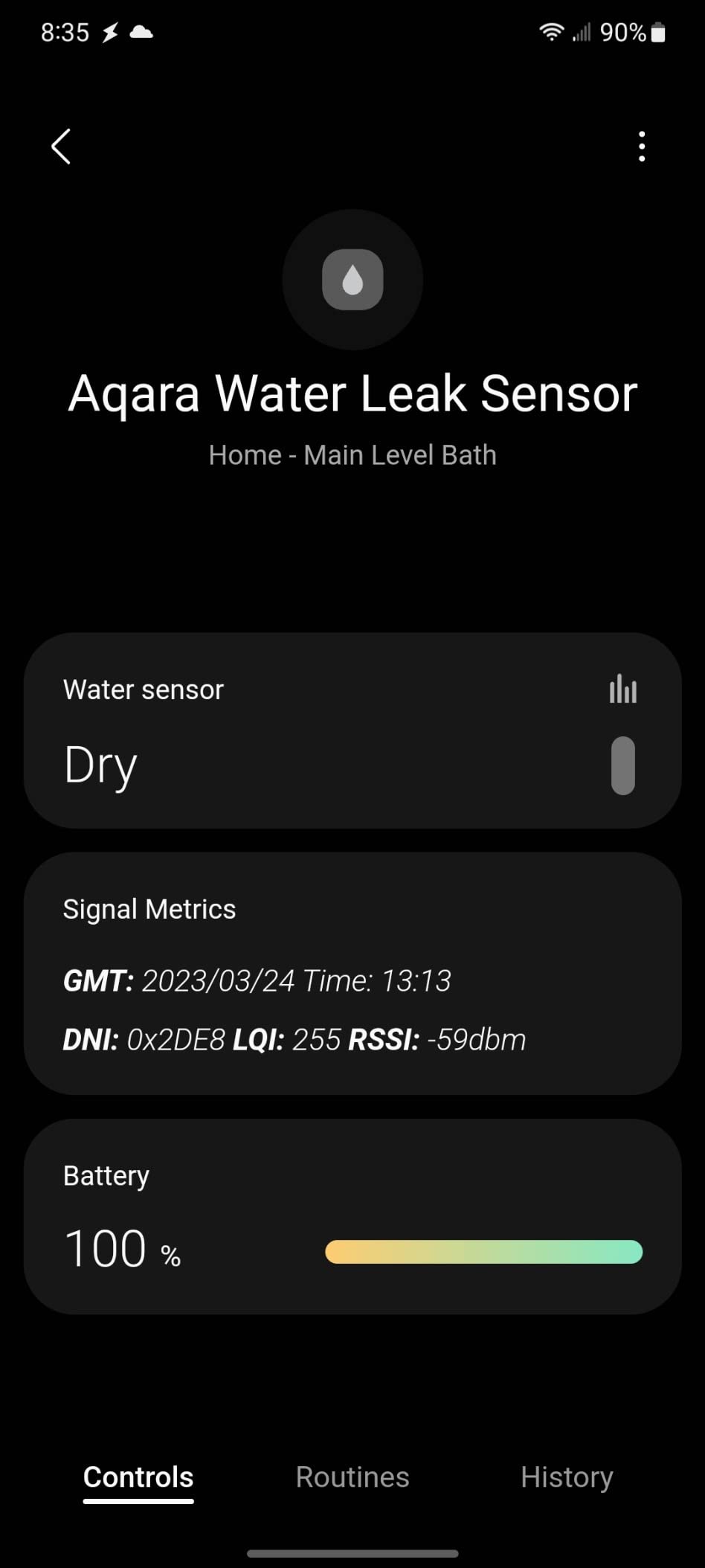 Aqara Water Leak Sensor 3 Pack, Zigbee Water Leak Detector for Alarm System customer photo 1