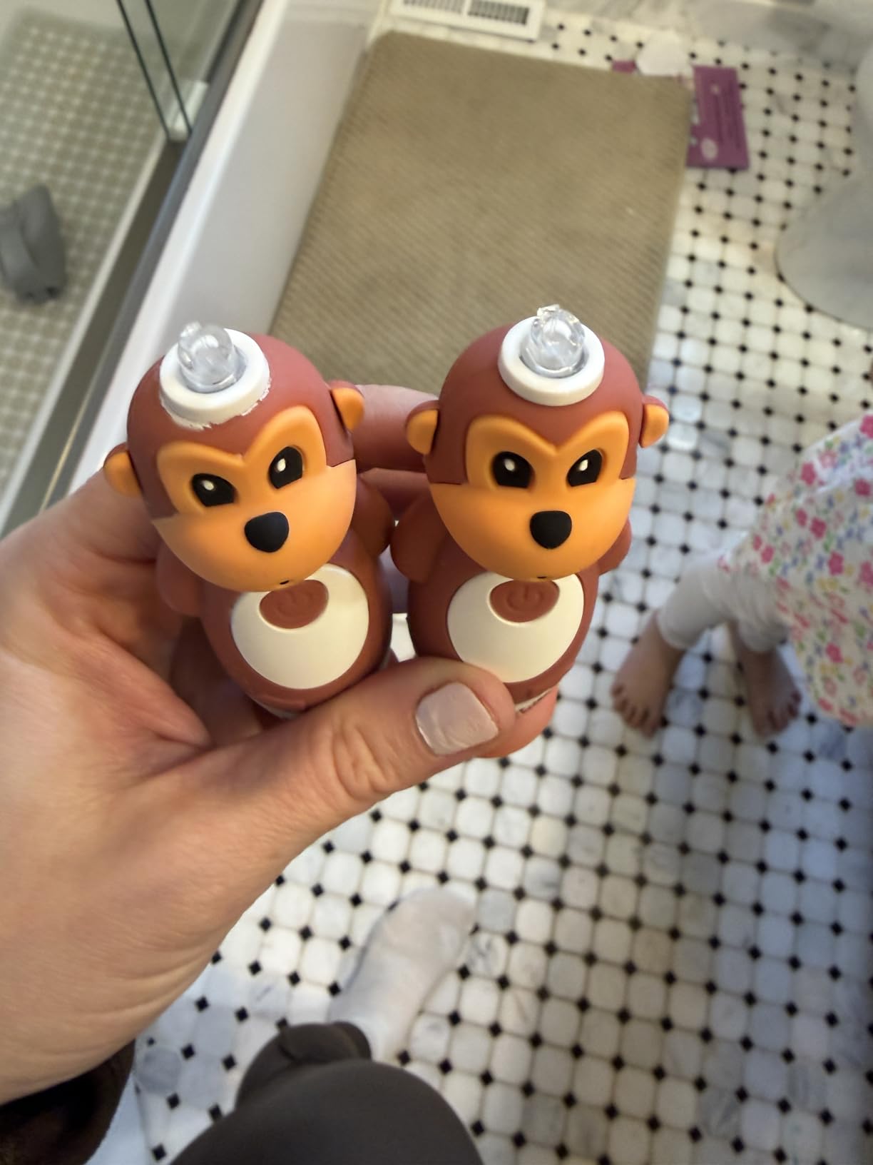 BrushBaby - WildOnes - Kids Rechargeable Electric Toothbrush, Ages 0-10 - Koala Design with Flashing Lights - DeepClean Bristles for Superior Cleaning - 2 Replacement Brush Heads, 1 USB Cable customer photo 1