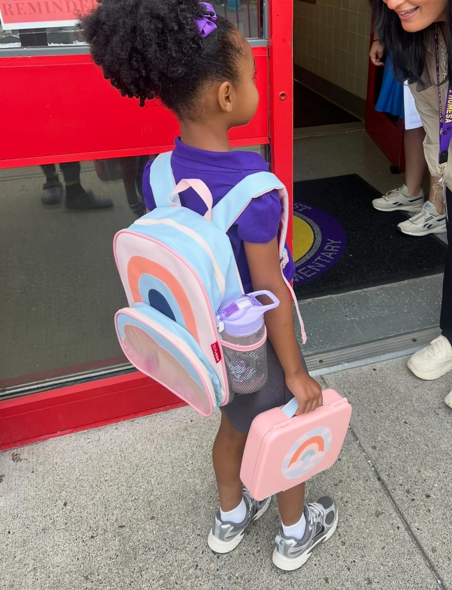Skip Hop Sparks Kid's Backpack, Kindergarten Ages 3-4, Rocket customer photo 2