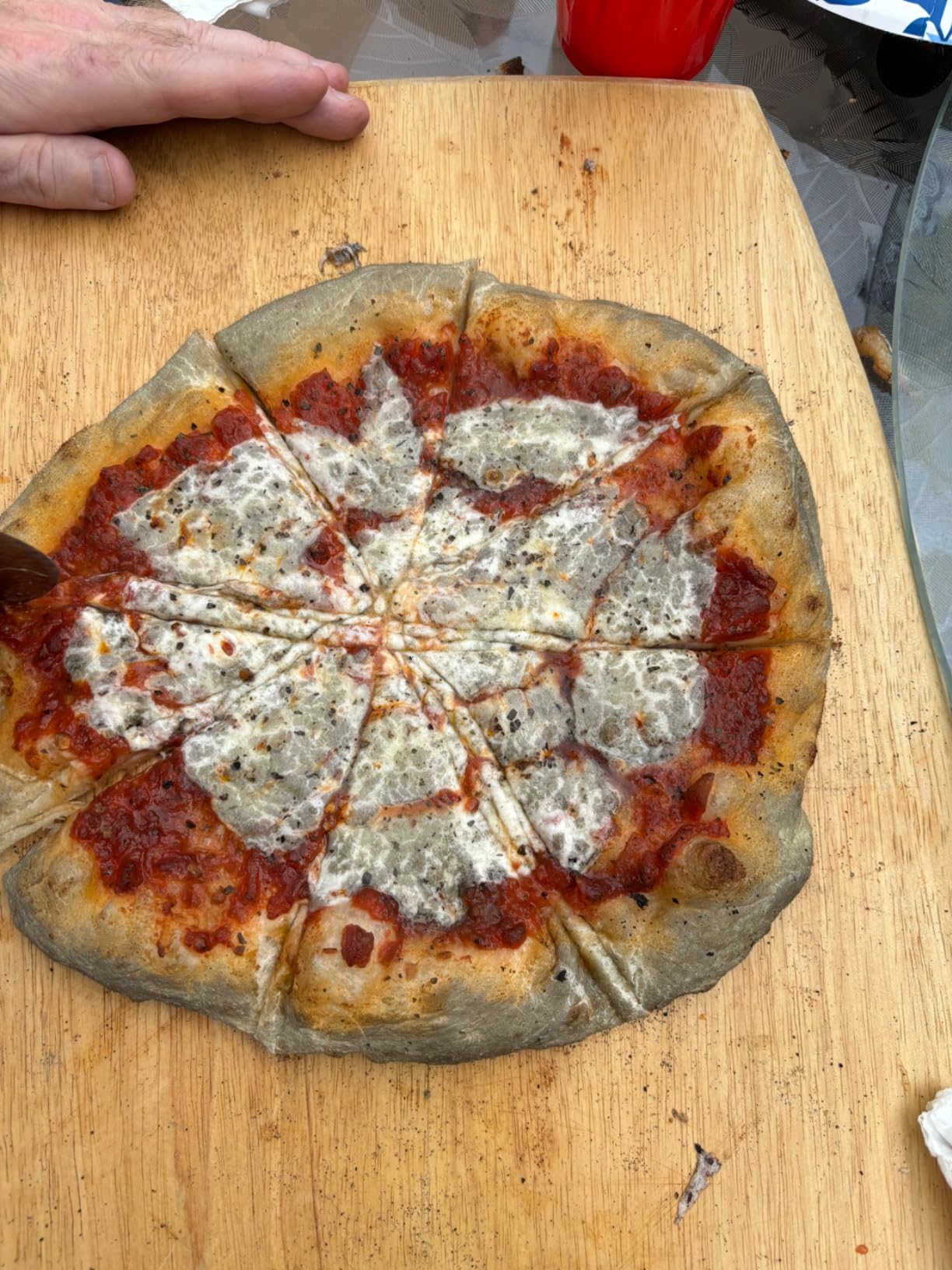 Old Potters Kiln Dried Pizza Oven Cooking Logs, Approx 12 lbs, Wood Logs for Pizza Ovens, Grills and Smokers, Solo Stove Mesa XL, Oak~ 6 Inch Mini Log, Product of USA (790 Cubic Inches) customer photo 2