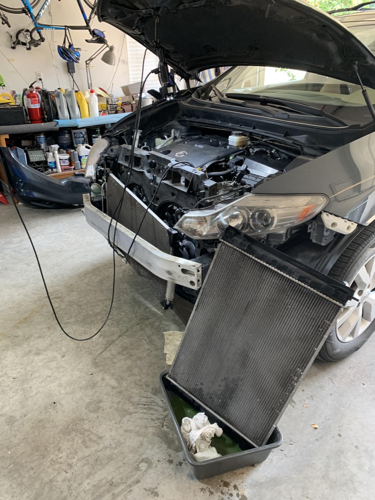HORUSDY No-Spill Coolant Funnel Kit, Spill Proof Funnel Bleeder with Adapters. Universal Fitment customer photo 2