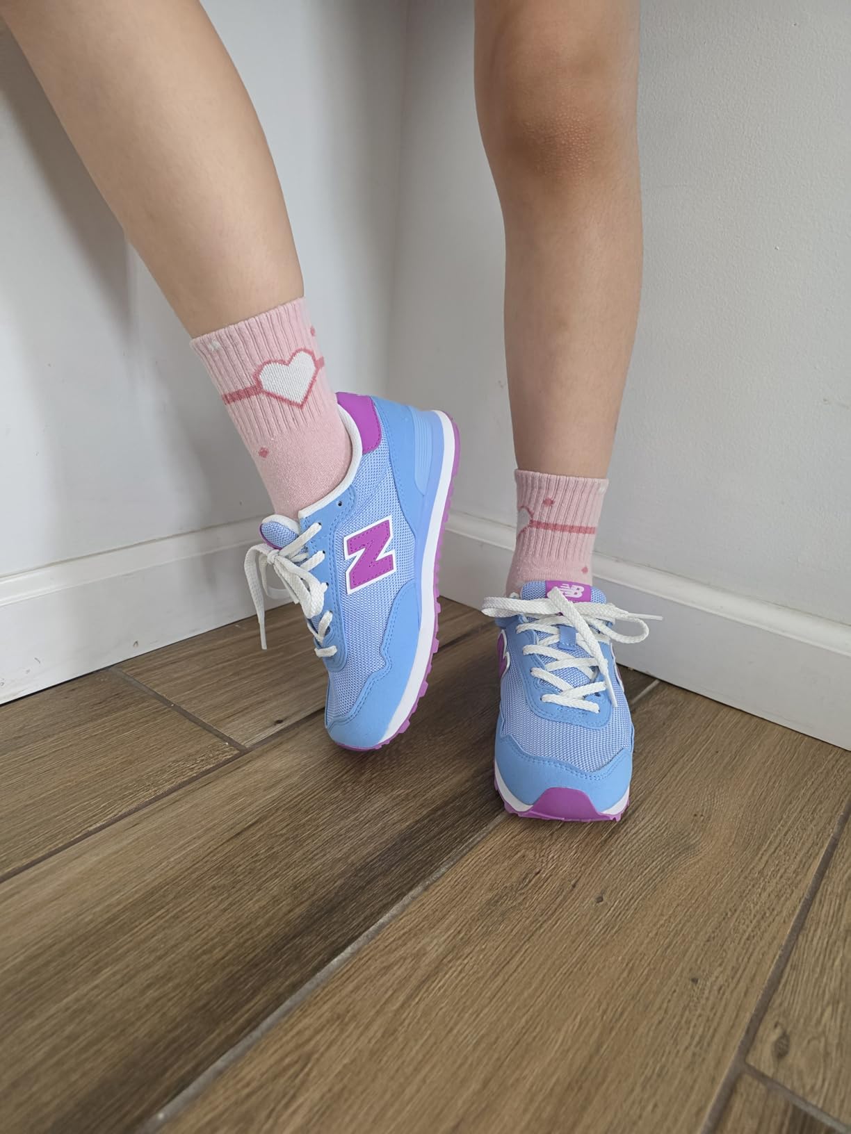 New Balance Kids' 515 V1 Hook and Loop Sneaker customer photo 2