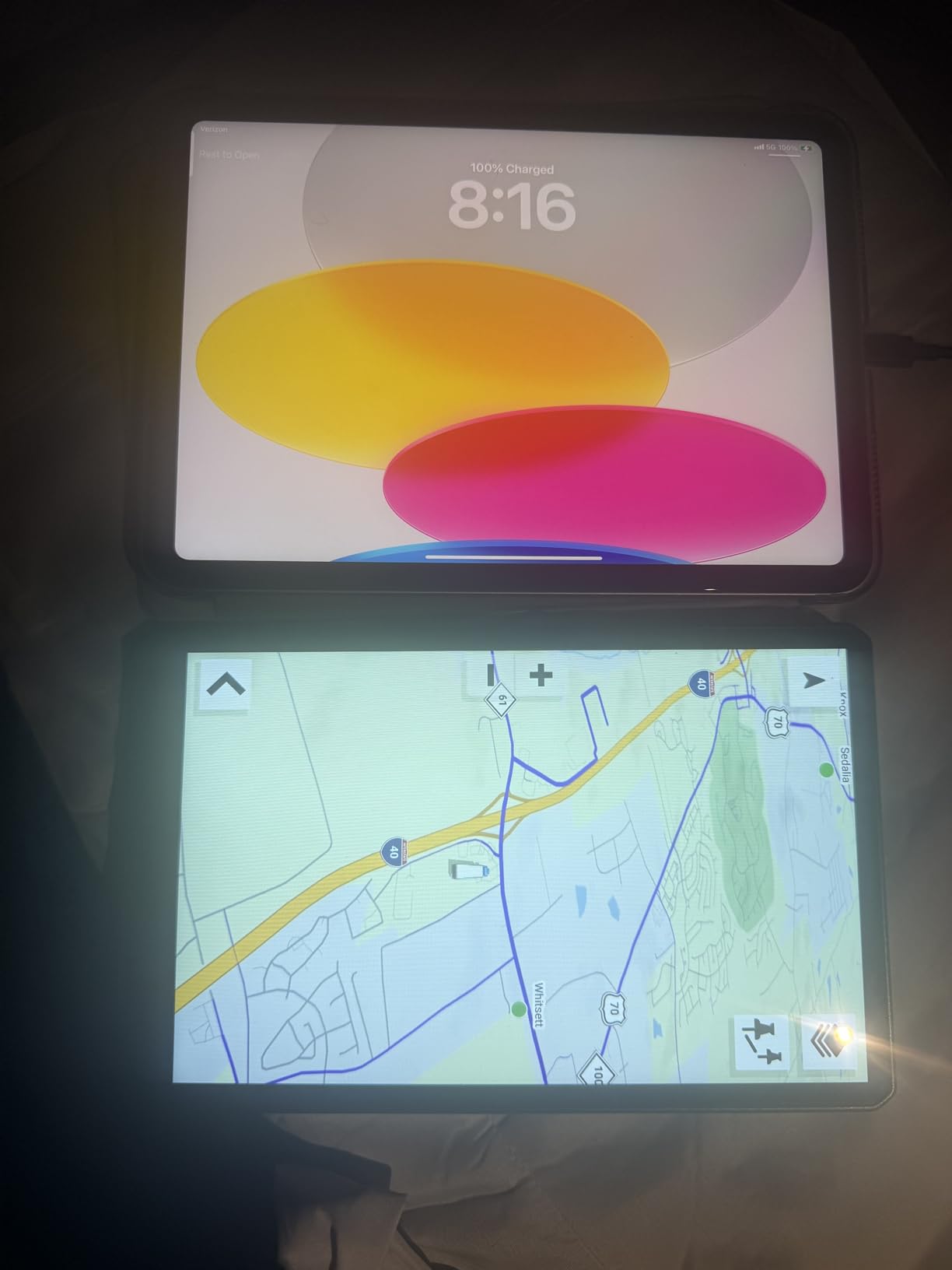 Garmin dēzl™ OTR1010, Extra-Large, Easy-to-Read 10” GPS Truck Navigator customer photo 1