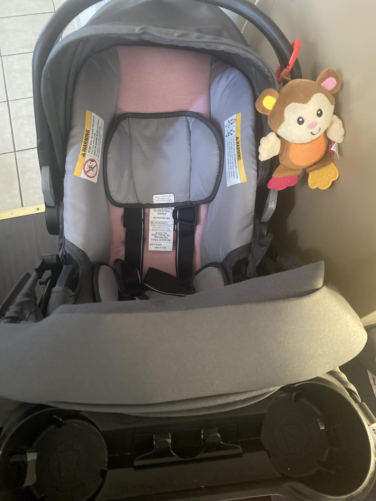 Baby Trend Passport Cargo Travel System (with EZ-Lift Plus Infant Car Seat), Black Bamboo customer photo 1