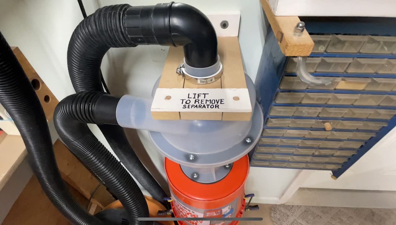 Quick Click Dust Collection Separator customer photo 1