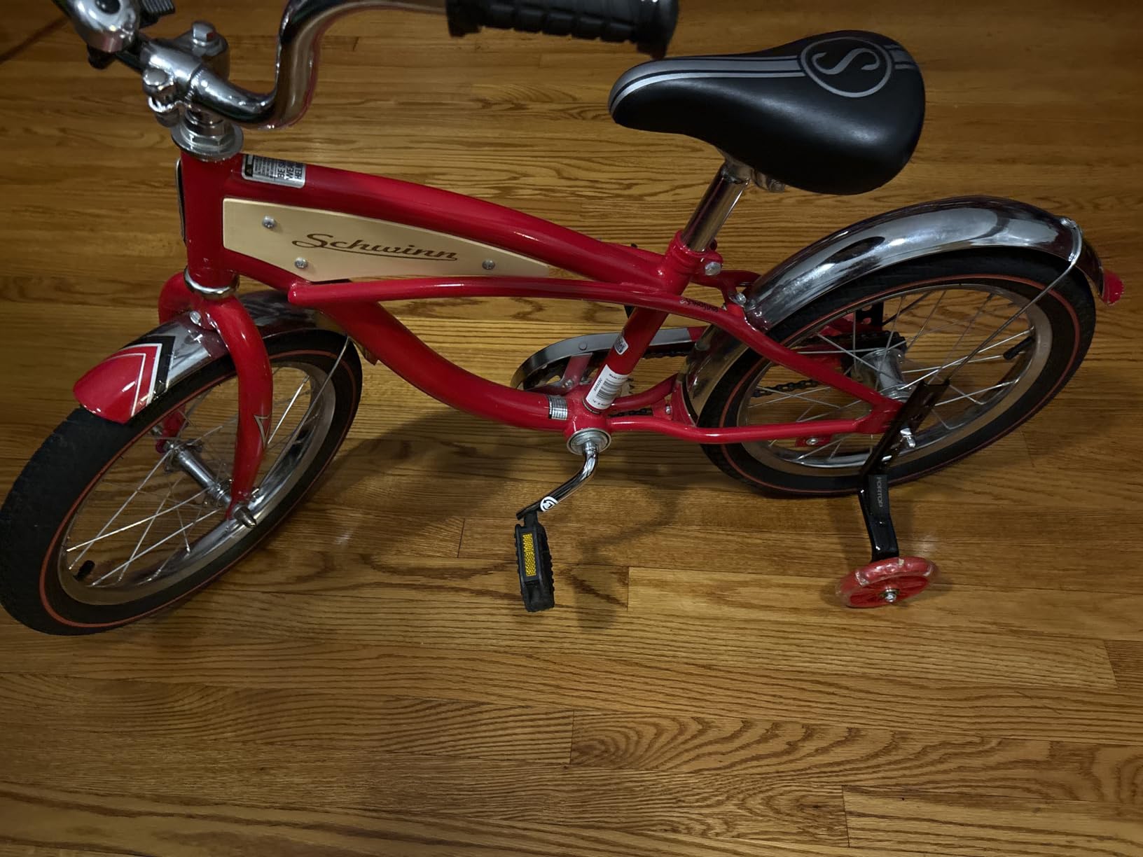 Bike Training Wheels, Pair of Heavy Duty Rear with Stabilizers Mounted Kit for Kids Boy Girls Bikes of Single Speed Bicycle with 12 14 16 18 20 Inch customer photo 2