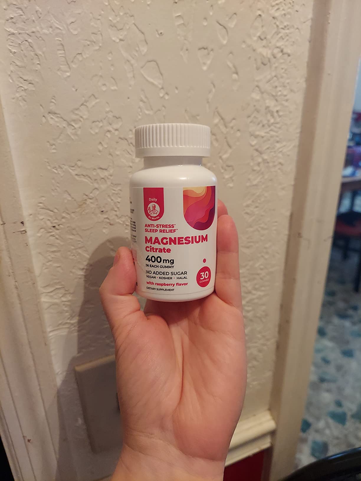 DR. MORITZ Magnesium Citrate Gummies 400 MG Per Serving - 60 Vegan Gummies - Promotes Healthy Relaxation, Muscle, Bone, & Energy Support - Raspberry Flavor, Non-GMO, Gluten Free, Pectin Based customer photo 1