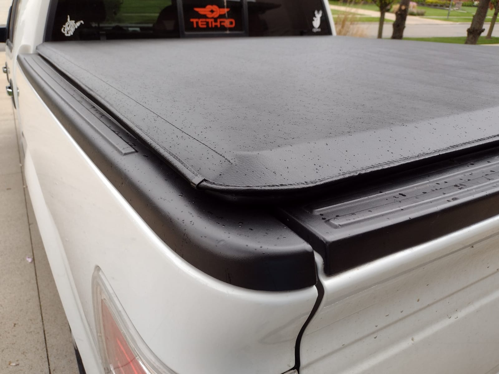 MaxMate Soft Roll-up Truck Bed Tonneau Cover Compatible with 2021-2026 Ford F-150; Lightning | 5.5' (67