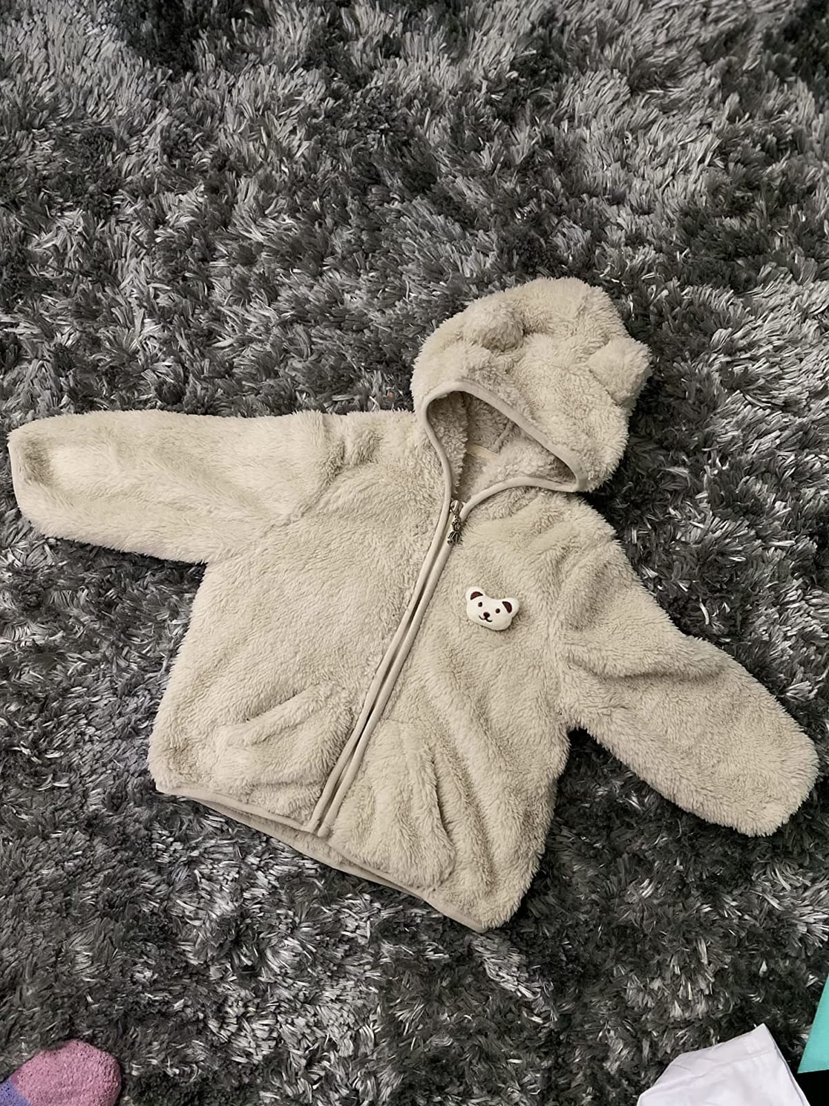Baby Boy Fleece Jacket Girl Winer Clothes Coat For Toddler Sweater customer photo 1