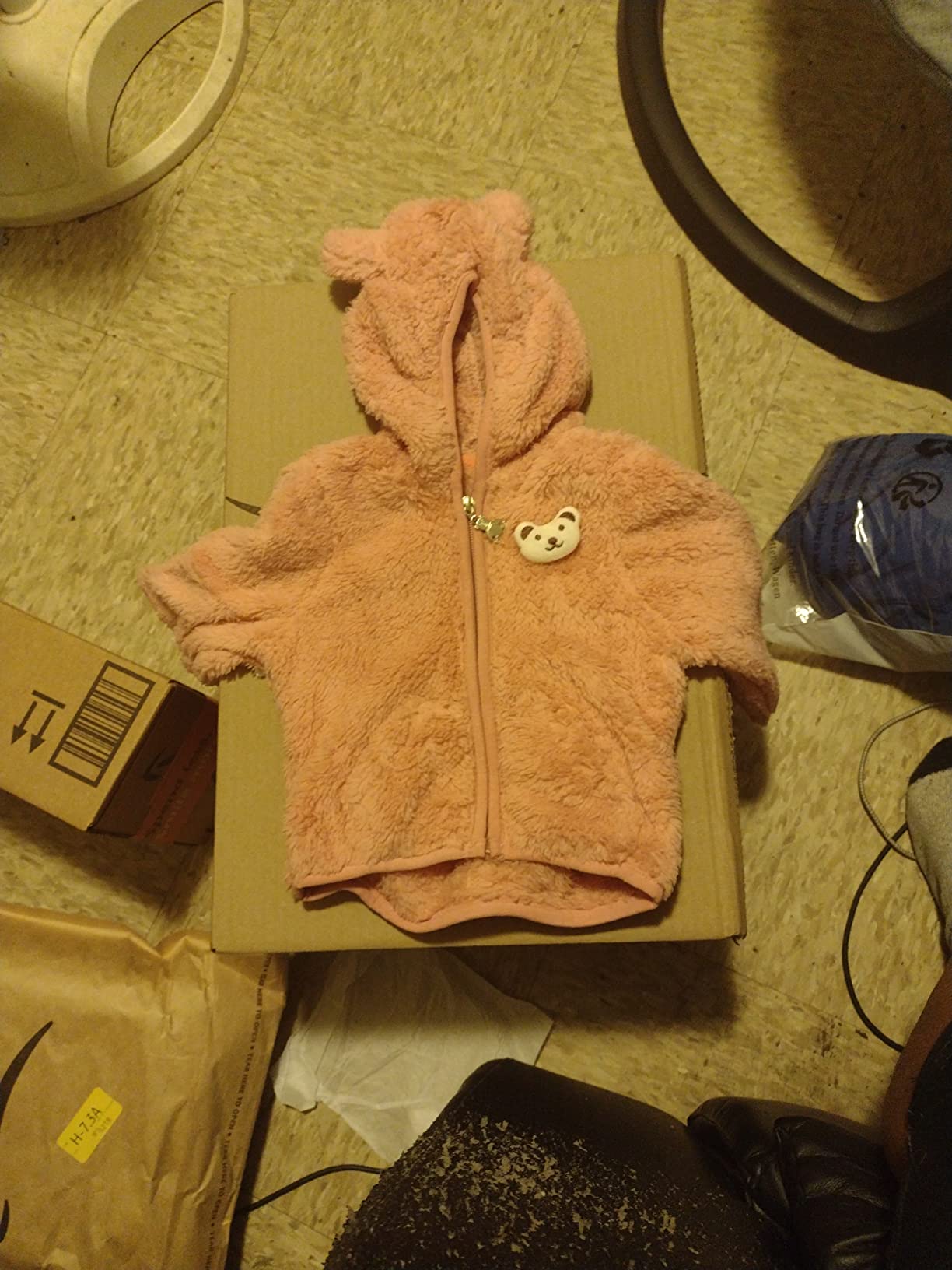 Baby Boy Fleece Jacket Girl Winer Clothes Coat For Toddler Sweater customer photo 2