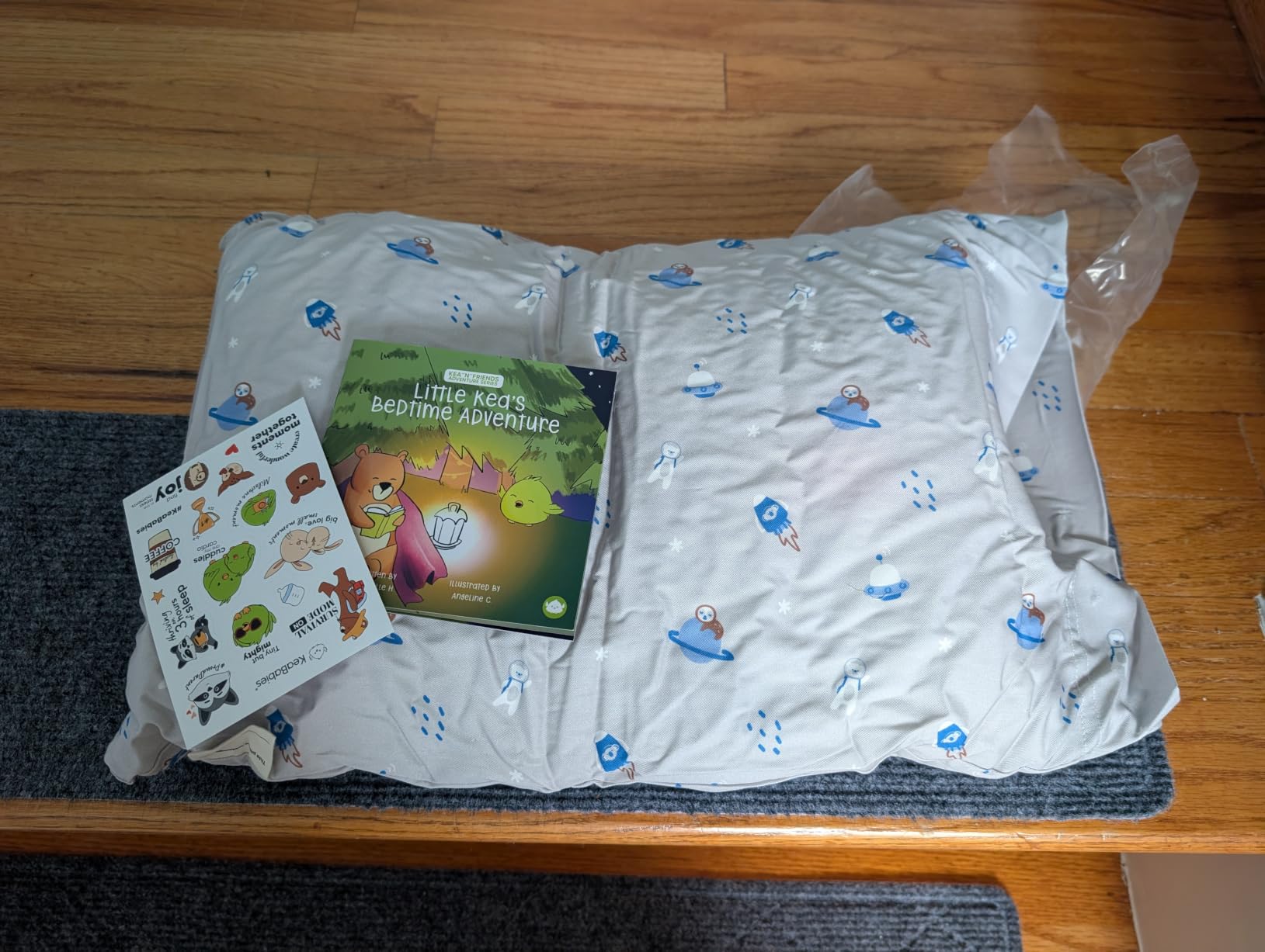 Toddler Pillow with Pillowcase 13x18 My Little Dreamy Pillow (Construction) customer photo 1