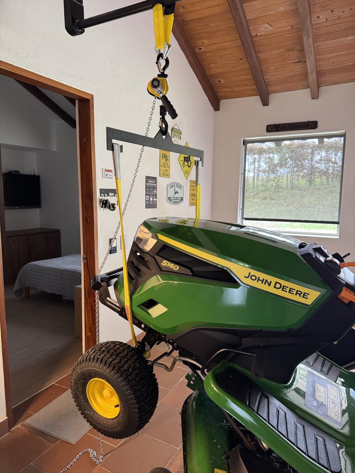 1100LBS Manual Lever Chain Hoist Mini Puller 1/2 Ton Capacity | Portable Chain Come Along 10 Feet Lift G80 Chain Ratchet Lever Hoist with Hook customer photo 2