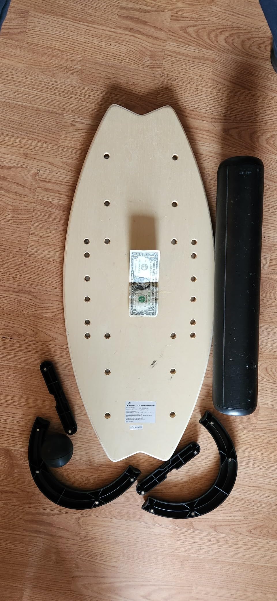 Sportneer Balance Board - 7 Mode Wobble Board with Roller & Ball customer photo 1