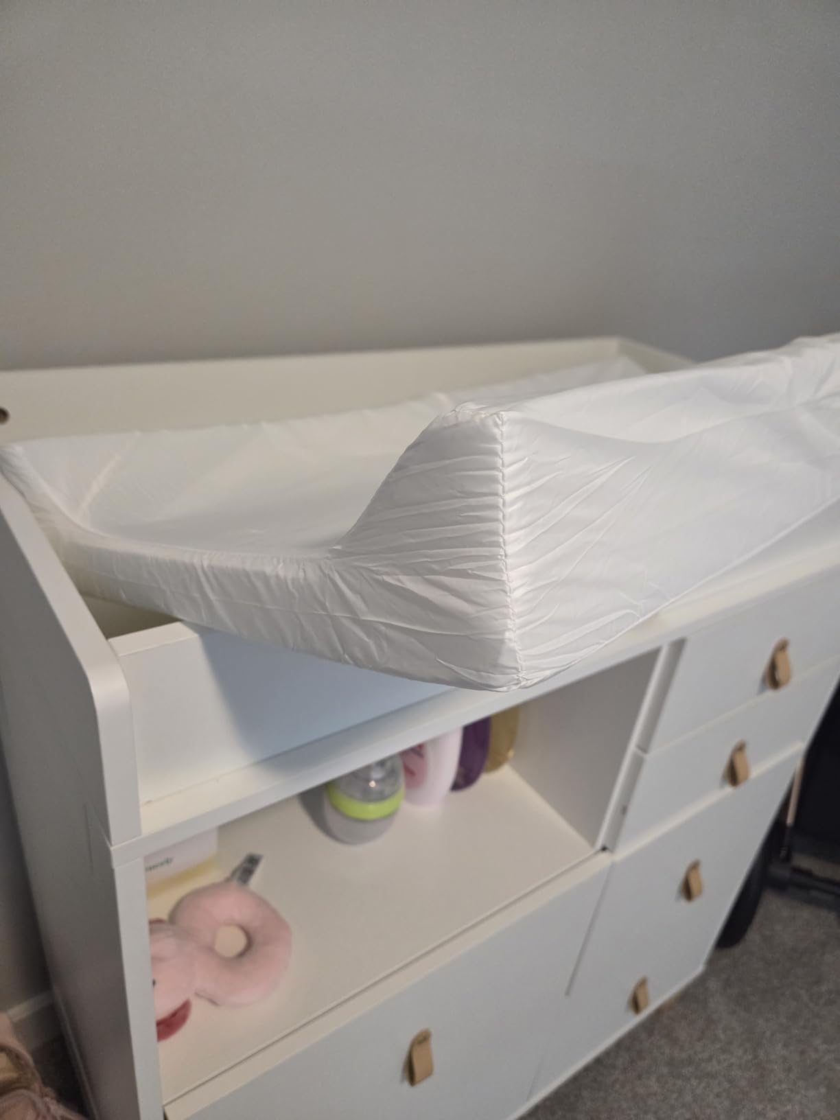 YENING Soft Baby Changing Pad for Dresser Diaper Changing Table Mattress with Cover for Babies and Toddlers Waterproof customer photo 1