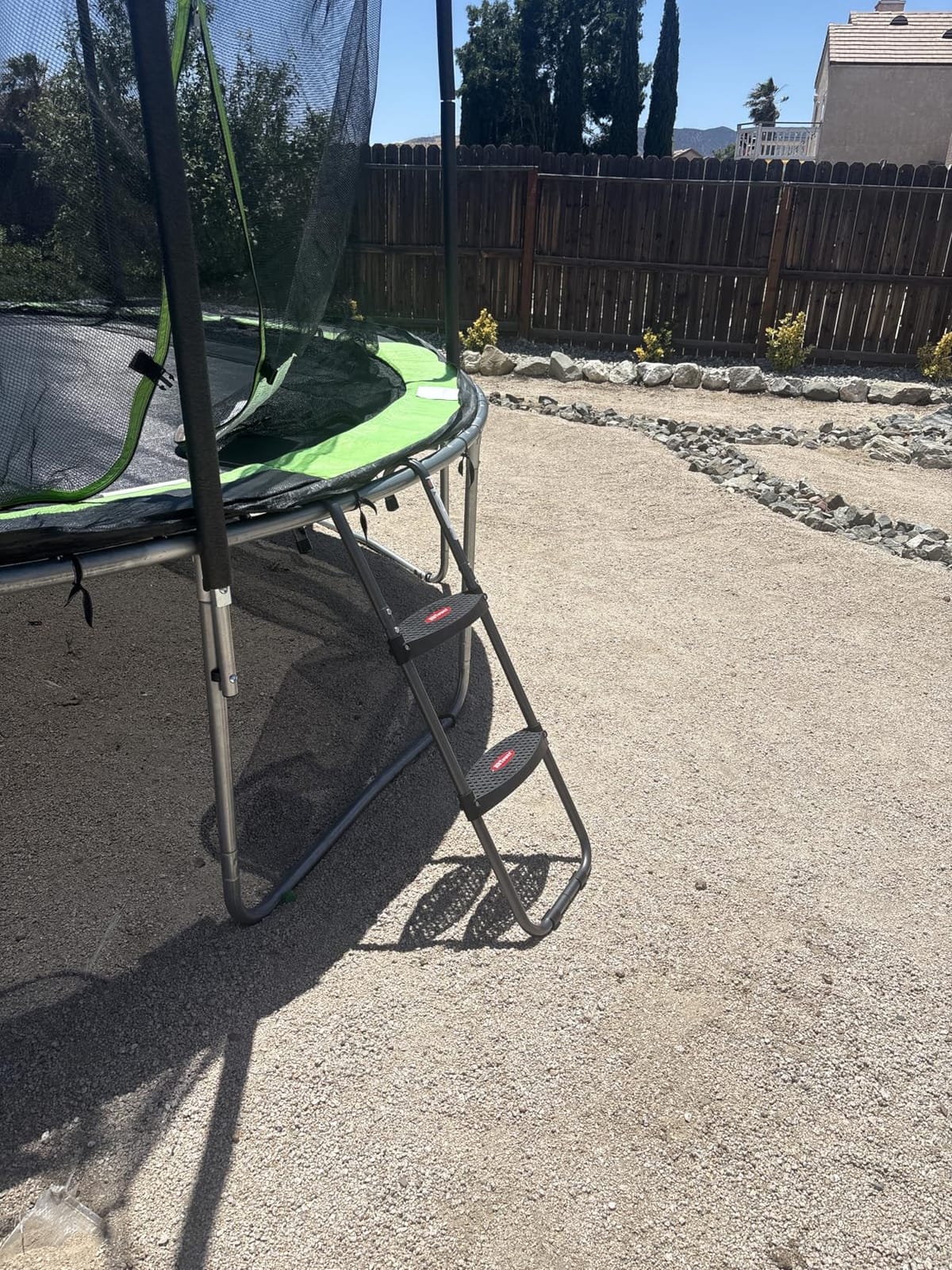 HBTower 3-Step Trampoline Ladder with Wide Flat Steps for Kids/Children customer photo 2