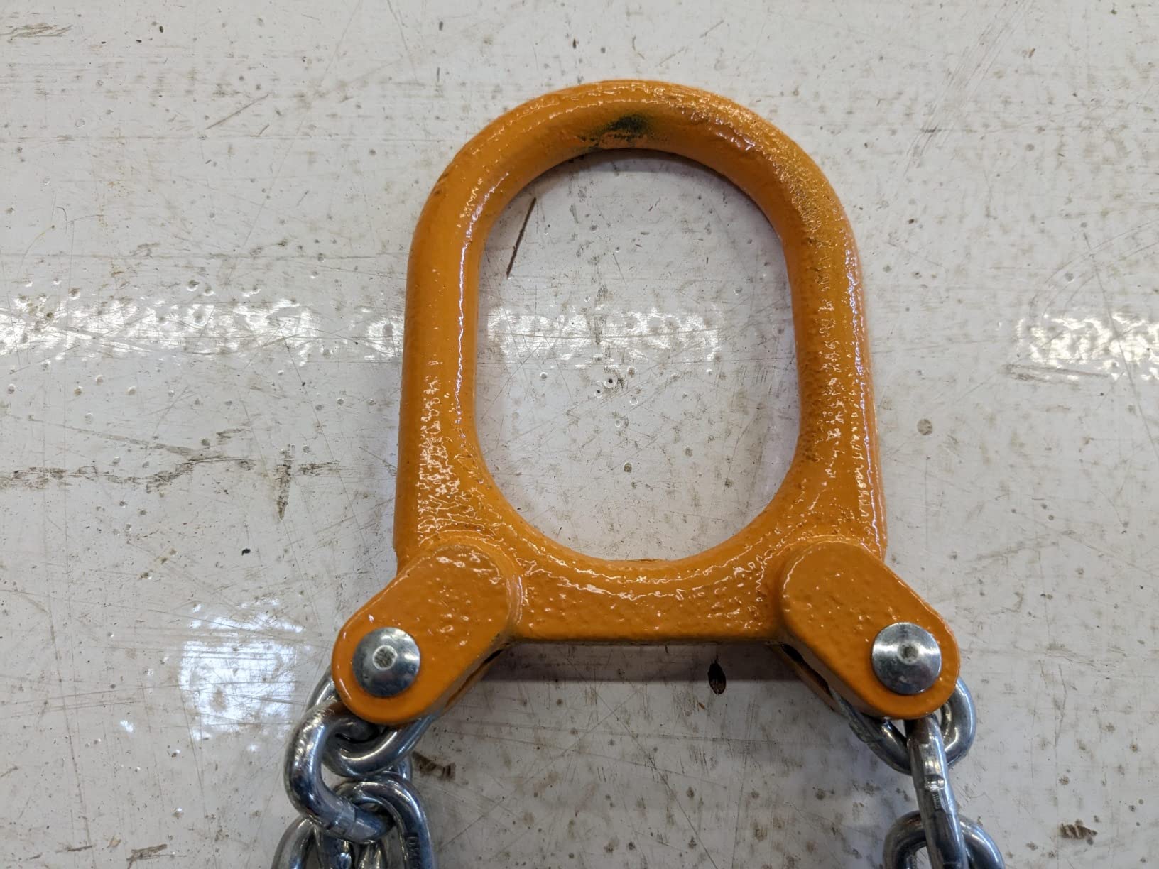 55 Gallon Drum Lift, 2000 lb Chain Drum Lifter for Steel and Plastic Drums customer photo 2