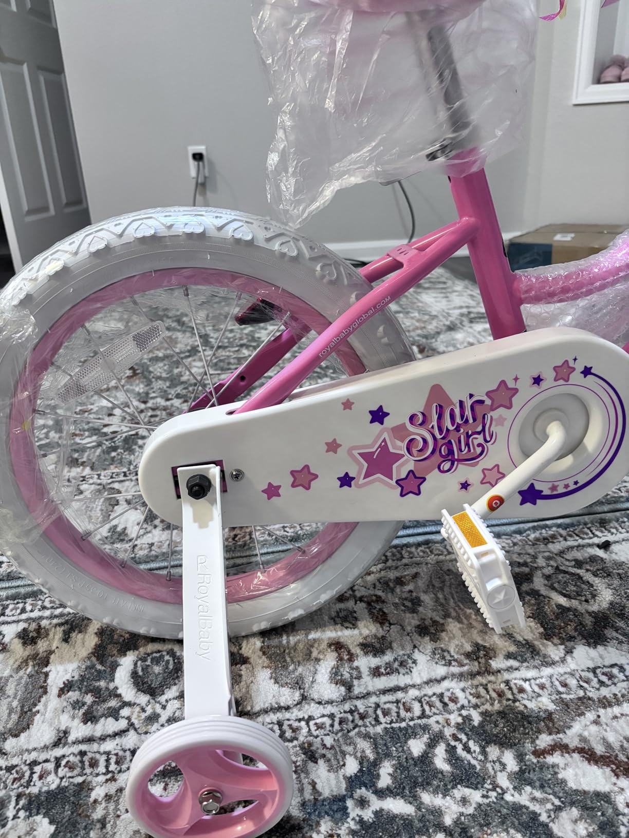 RoyalBaby Girls Bike Classic & EZ Kids Bike, Balance and Pedal Bicycle, 12 14 16 18 20 Inch Toddlers to Big Kids 3-10 Years customer photo 2