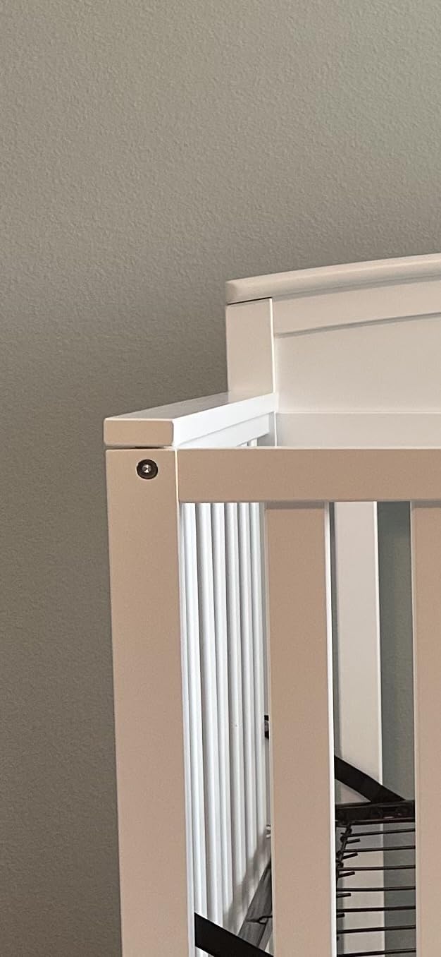 Graco Benton 5-in-1 Convertible Crib with Drawer, Pebble Gray customer photo 1