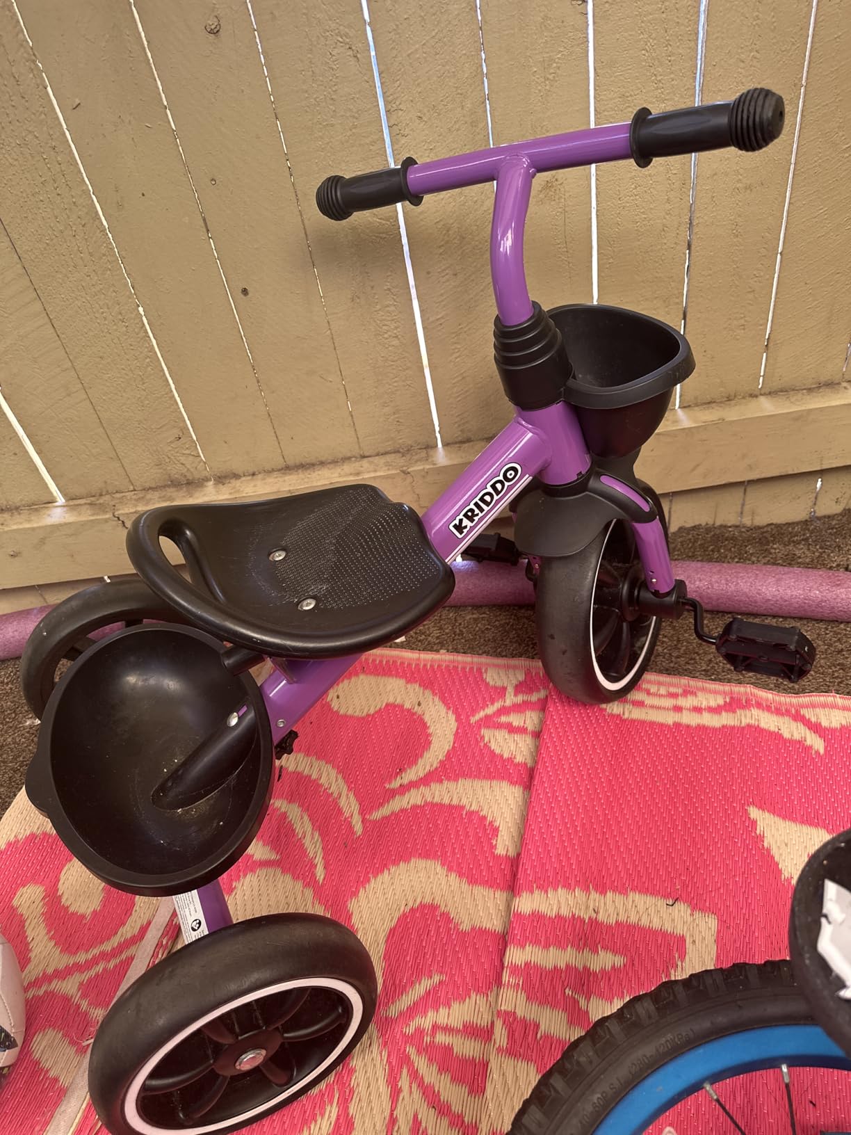 KRIDDO Toddler Tricycle for Toddlers Age 2-5, Tool-Free Trike customer photo 1