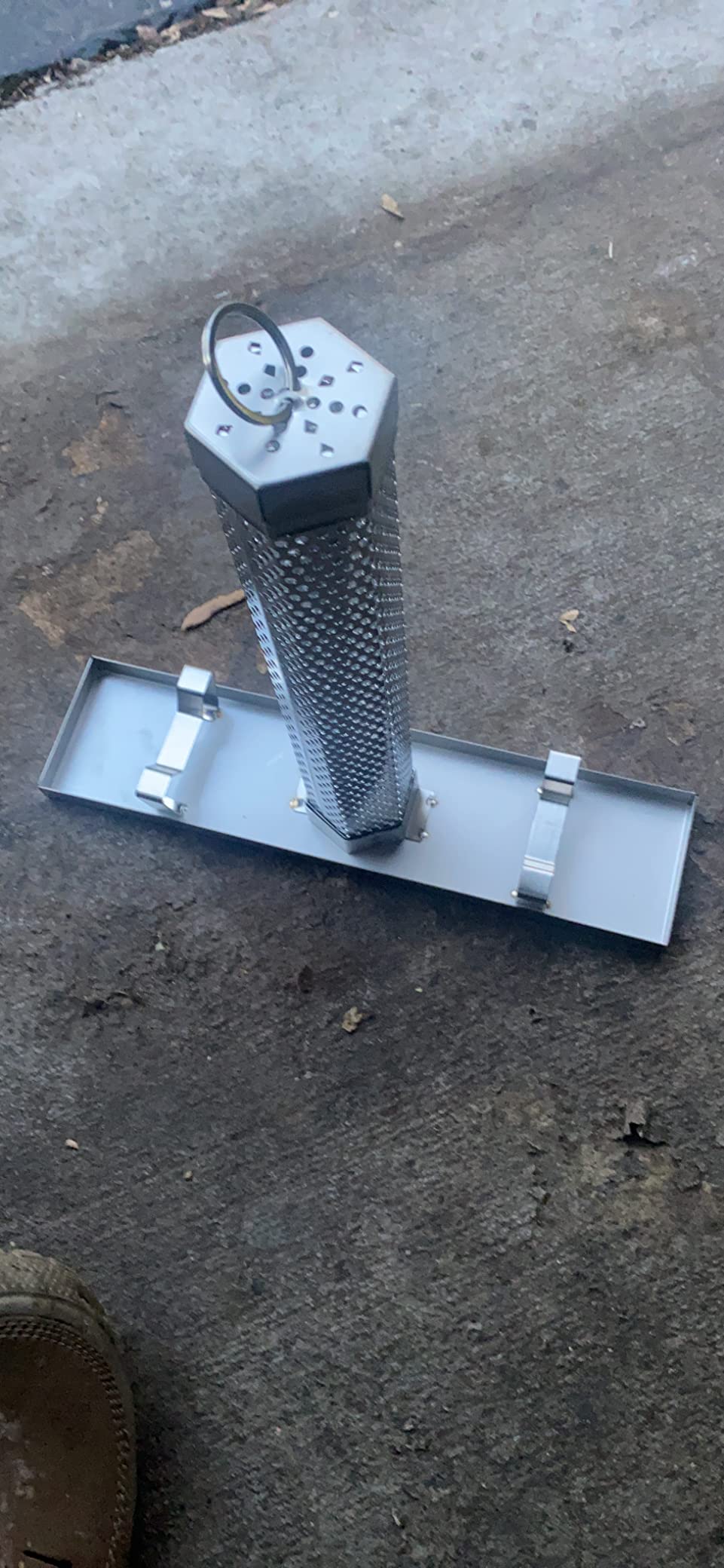 12'' Pellet Smoker Tube With a Stainless Steel Tray and Tube Cover customer photo 1