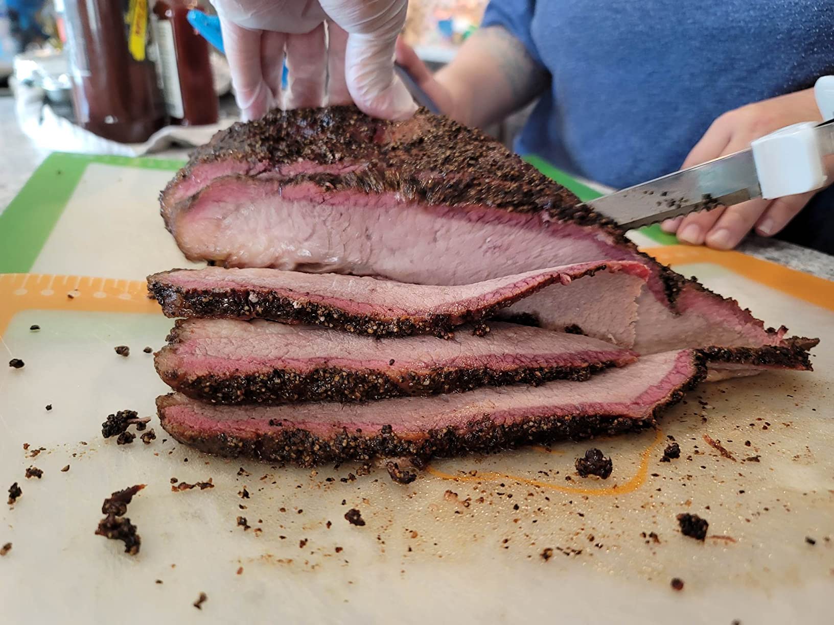 12'' Pellet Smoker Tube With a Stainless Steel Tray and Tube Cover customer photo 2