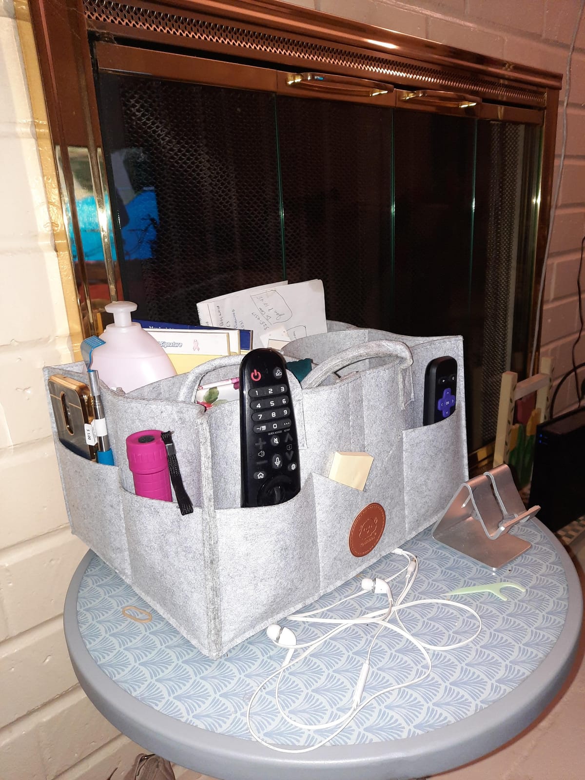 KeaBabies Baby Diaper Caddy Organizer with Handle, Portable (Taupe) customer photo 2